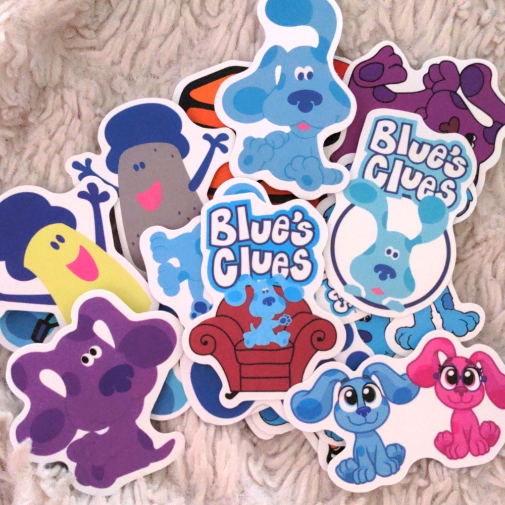 Blue's Clues grab bag 25 stickers